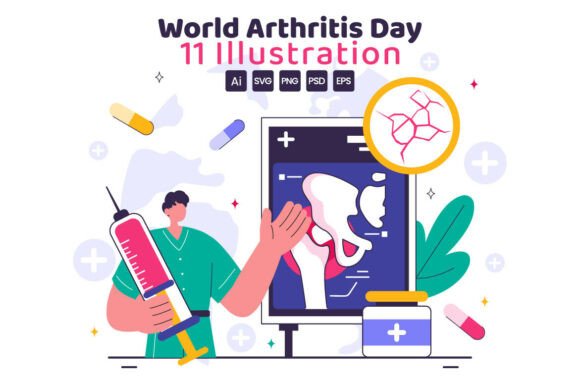 11 World Arthritis Day Illustration: Real Embroidery Review