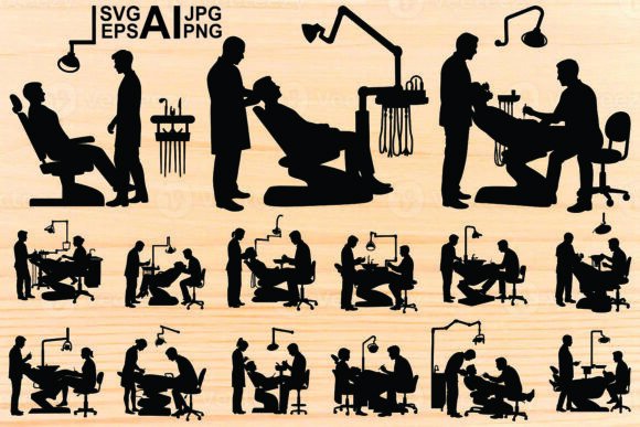 Dentist Patient Dental Room Silhouette: A Designer's Review