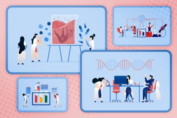 Doctors, Scientists, and Lab Research