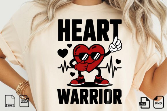 Heart Warrior Funny Heart Awareness