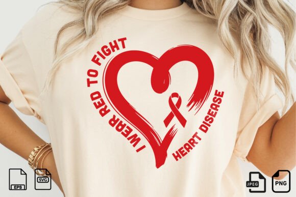 I Wear Red to Fight Heart Disease