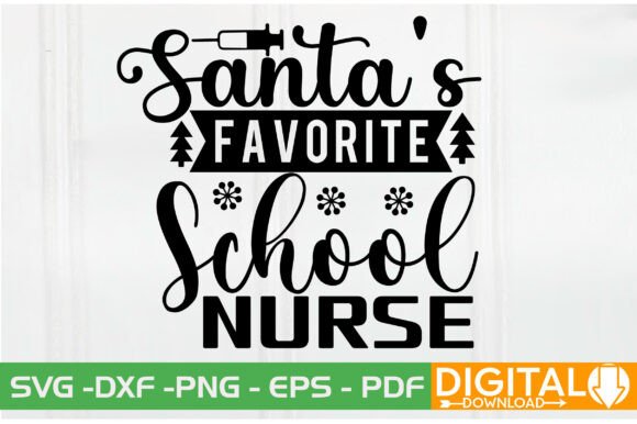 Santas Favorite School Nurse — A Working Designer's Take