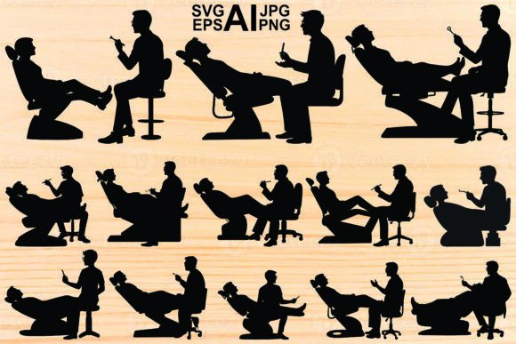 Silhouette Man Sitting in a Dentist Chai: A Designer's Review