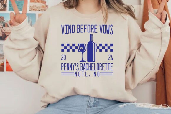 Wine Bachelorette Shirts Vino Before Vow